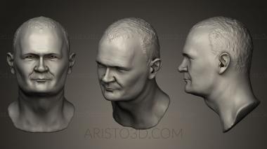 Busts and bas-reliefs of famous people (BUSTC_0188) 3D model for CNC machine
